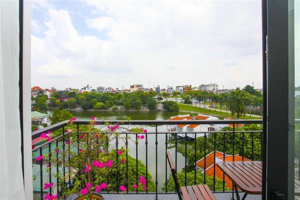 Brand new 2-bedroom apartment with amazing West Lake view in Tu Hoa.