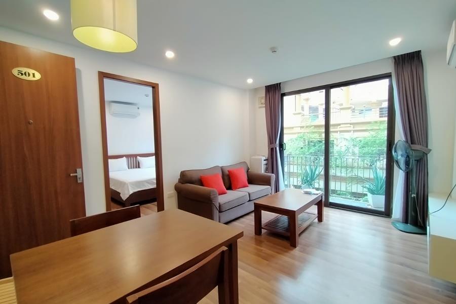 Japanese style 1-bedroom apartment on Kim Ma St, Ba Dinh dist