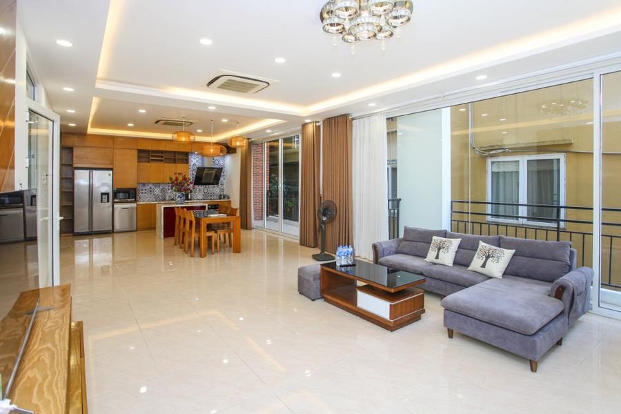 Fully furnished & Modern 4 bedroom house with indoor swimming pool in Dang Thai Mai