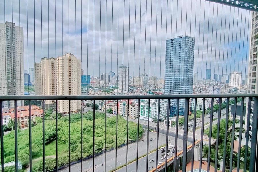 Amazing City view 2-bedroom apartment for rent in D'Capitale Ha Noi, modern & bright