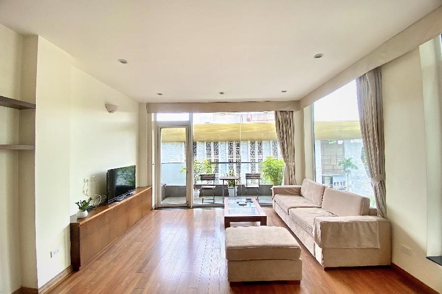 Elegant 02-bedroom apartment to rent in Hoan Kiem, nice balcony