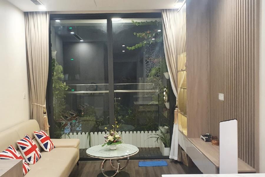 Cozy 2-bedroom apartment for rent in Vinhomes Symphony, Long Bien, Ha Noi