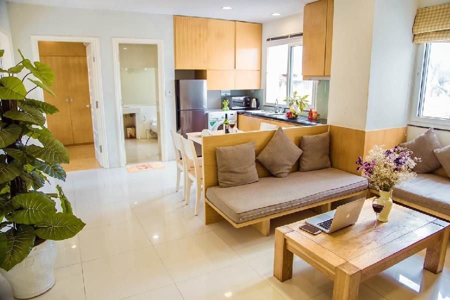 Nicely 2 bedroom apartment for rent in Au Co street, Tay Ho, Hanoi