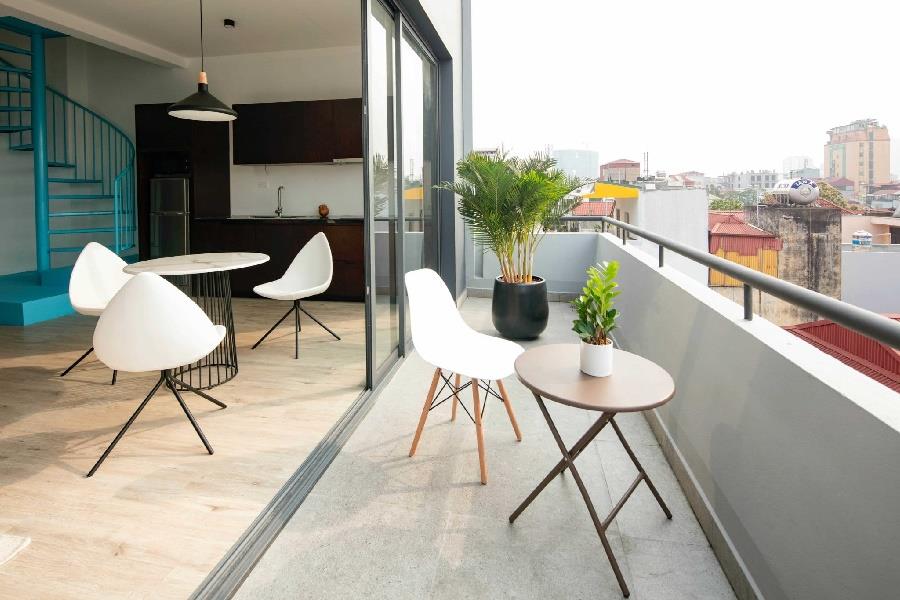 Duplex 02 bedrooms serviced apartment in Ba Dinh Hanoi, furnished