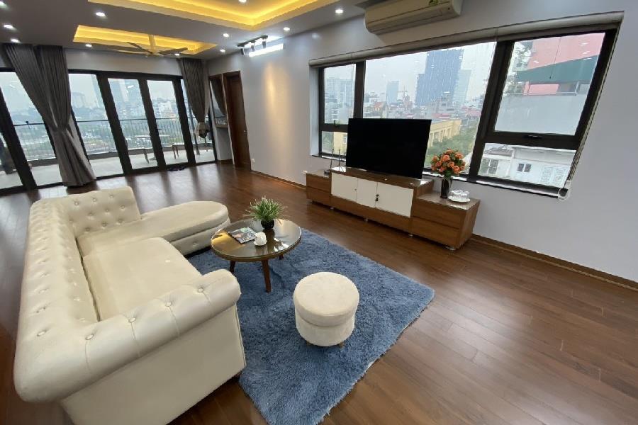 Beautiful 3 bedroom apartment for rent in Trinh Cong Son street, Tay Ho dist, great view