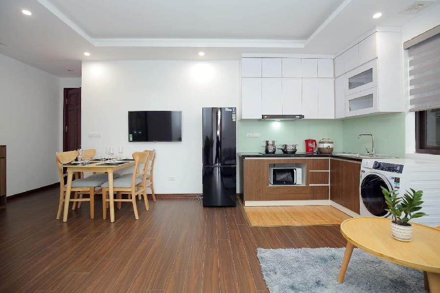 Cozy 2 bedroom apartment for rent in Vu Mien, modern furniture