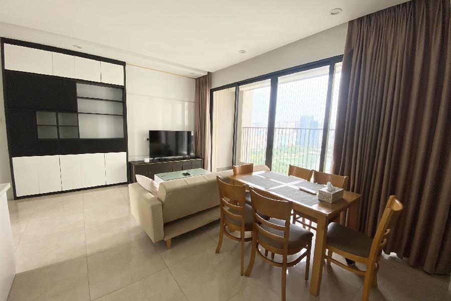 High floor & furnished 03 bedroom apartment in D'capital