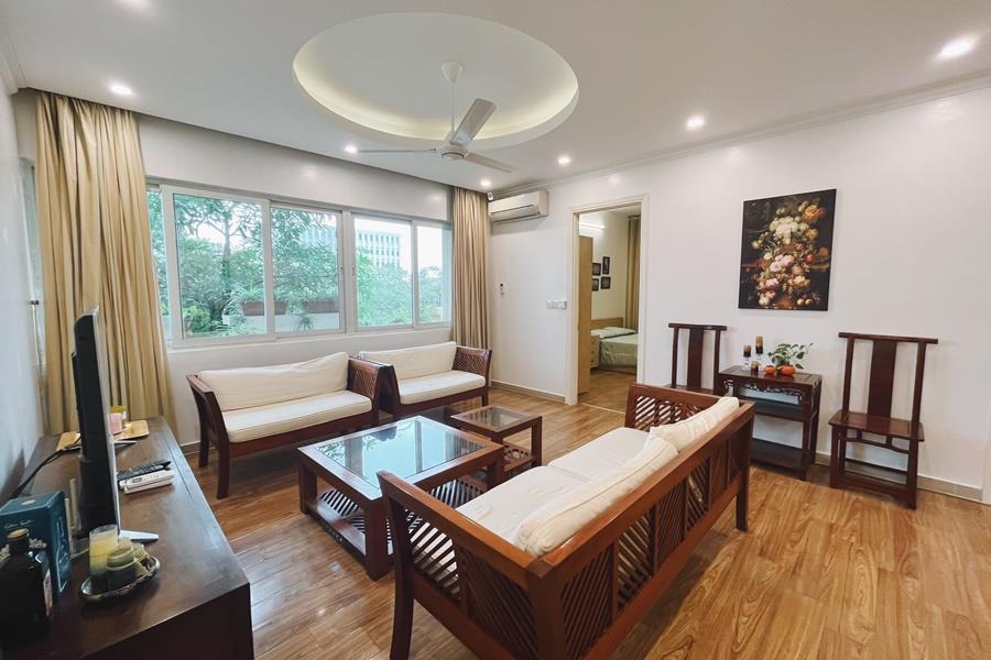 Fully furnished 4-bedroom apartment in E building Ciputra Hanoi.