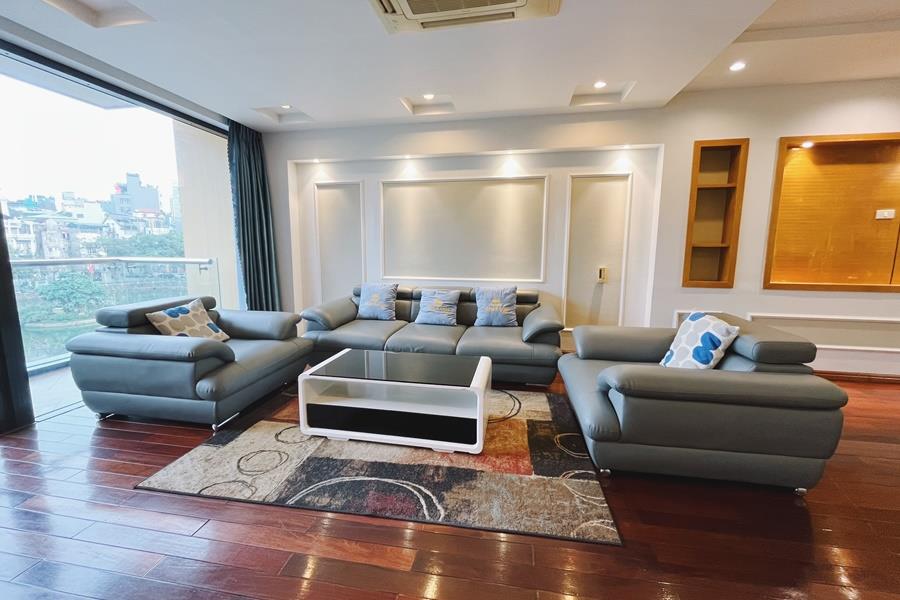 Spacious 03 bedroom apartment with lake view in Vu Mien street, Tay Ho.