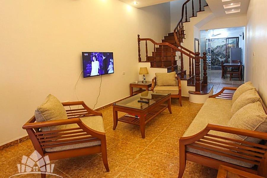 Furnished 4 bedroom house with big terrace in Au Co Tay Ho