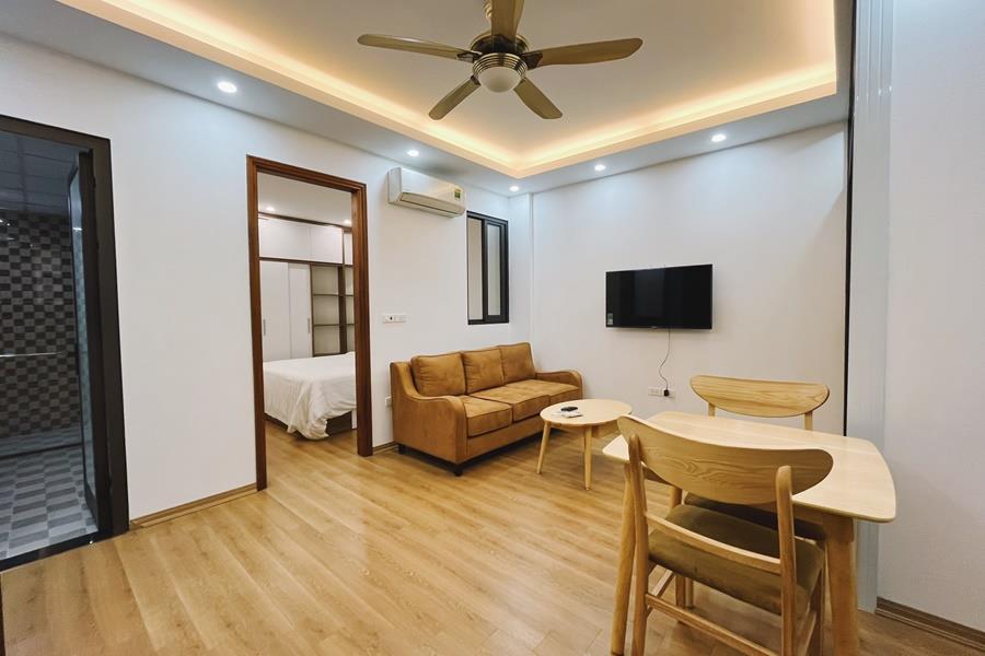 Furnished one bedroom apartment for rent in Vu Mien street