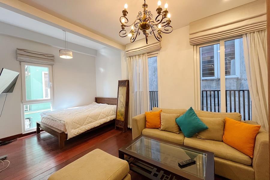 Nice & modern Studio apartment for rent in Au Co, Tay Ho