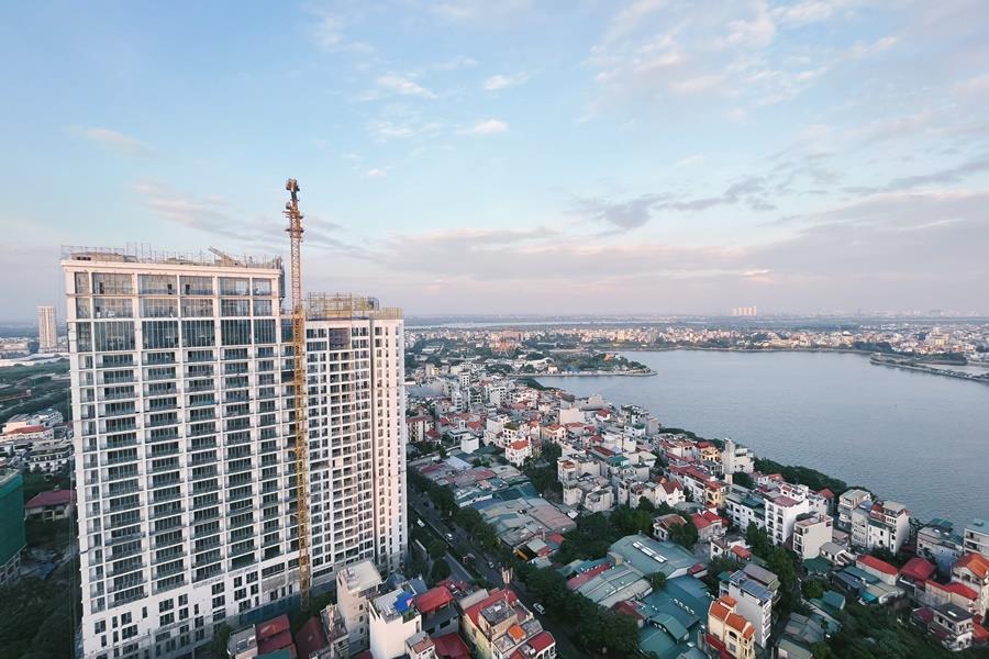 D'el Dorado Tan Hoang Minh : Great view 02 bedroom apartment for rent, high floor