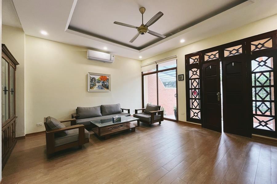 Newly renovated 4-bedroom house in Ciputra Hanoi, furnished near UNIS school