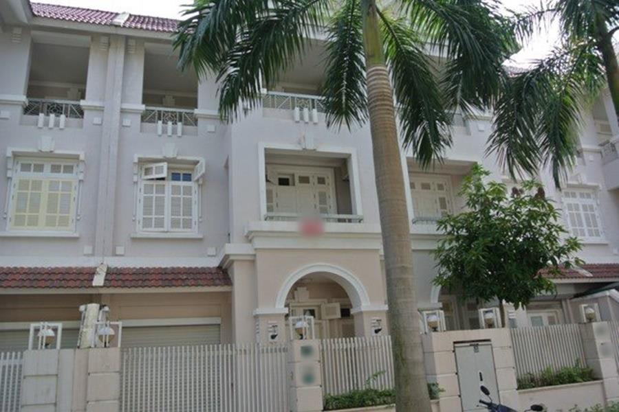 Cozy 04 bedroom house for rent in T block Ciputra Hanoi, Partly furnished