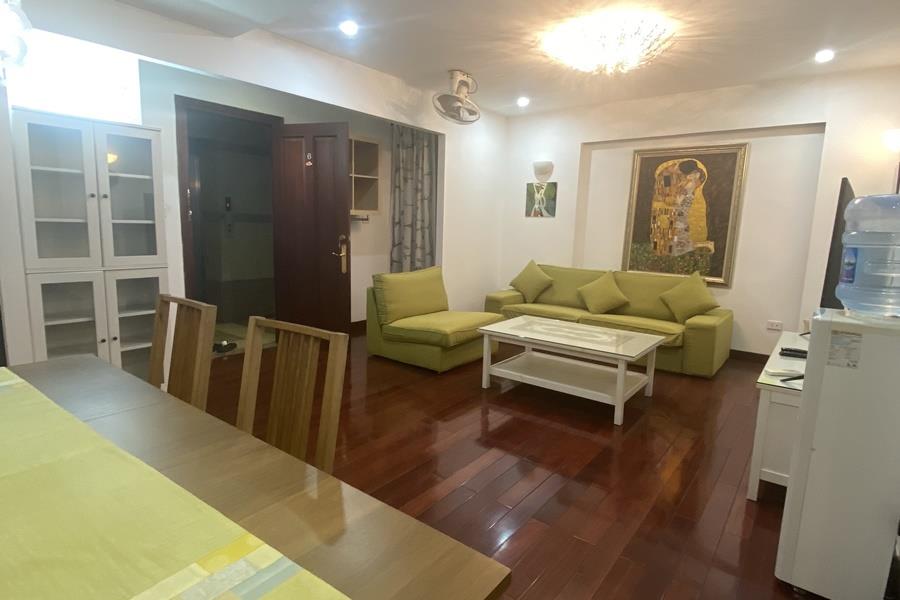 Furnished 2 bedroom apartment to lease in Hoan Kiem district, two balcony