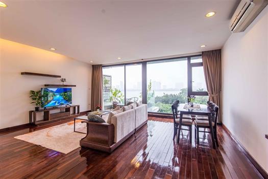 Beautiful  lake view 2 bedroom apartment on Quang Khanh street.