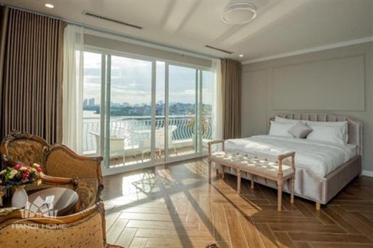 Luxury 04 bedroom apartment with panoramic West lake view in Tay Ho district.