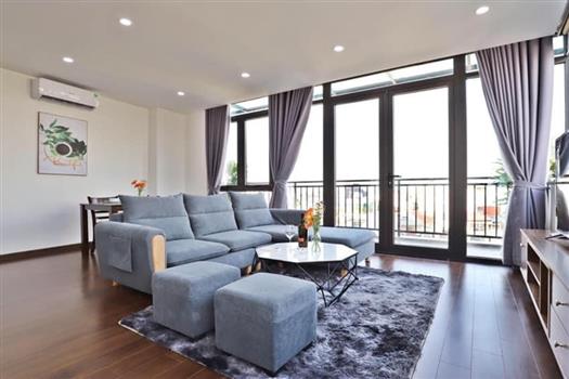 Modern style 2 bedroom apartment for ren in Tay Ho, big balcony
