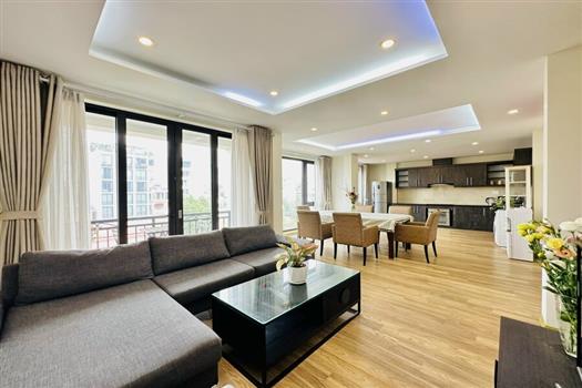 Perfect serviced apartment in To Ngoc Van str with 3 bedrooms for family