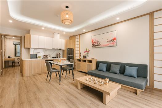 High quality serviced apartment with Japanese style in Ba Dinh