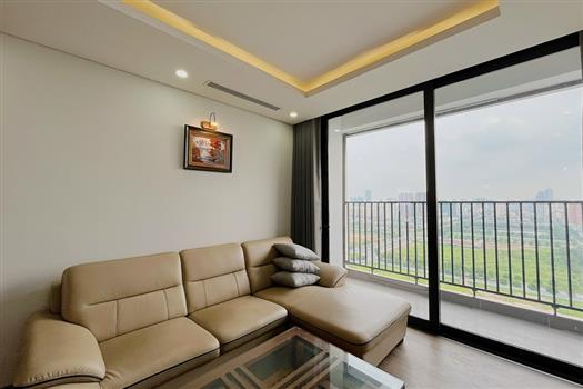Open City view 3 bedroom apartment for rent in Tay Ho, close West Link School