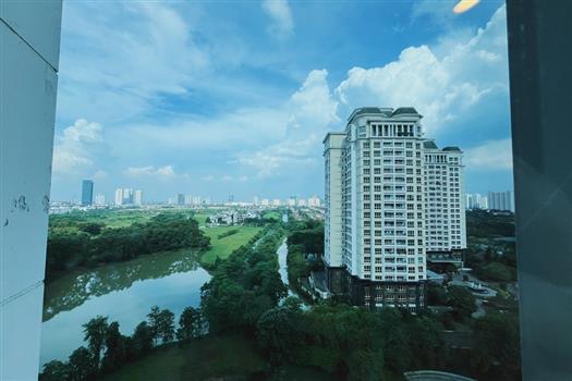 Luxury & Golf course view apartment for rent at L Ciputra, Hanoi, 4 bedrooms
