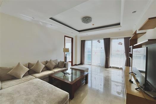 Fully furnished 3-bedroom apartment for rent in L1 building Ciputra Hanoi.