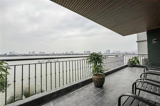 Brand New Lakefront 3-Bedroom Apartment in Tay Ho, Hanoi