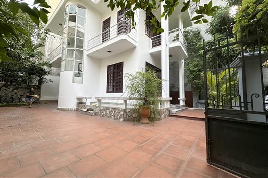 Newly renovated 3-bedroom house with spacious Yard in Tay Ho district, Partially Furnished