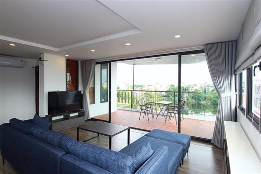 Bright & lakeview 01 bedroom apartment for rent in Tay Ho.