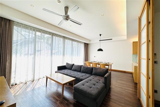 Modern style 03 bedroom apartment for rent in To Ngoc Van, High floor