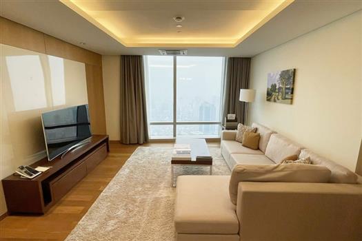 Contemporary 2 bedroom apartment for rent in Lotte Residence, Dao Tan Str