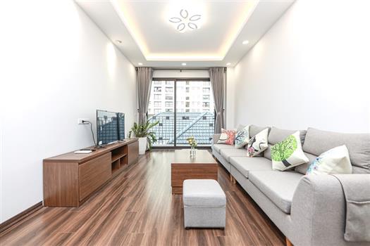 Modern and spacious 2 bedroom apartment with full of natural light for rent on Tay Ho Str