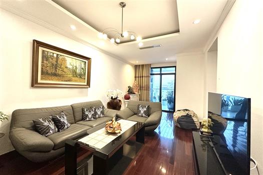 Spacious and cozy 3 bedroom apartment for rent at Vincom Ba Trieu