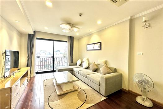 Natural light & lake view 2 bedroom apartment for rent on Xuan Dieu Str.