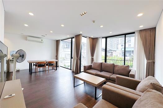 Airy & Spacious 2 Bedroom Apartment with Bathtub, Balcony for Rent in Tay Ho