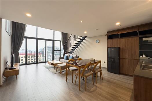 PentStudio Tay Ho: Modern one bedroom Duplex with nice terrace and high quality amenities