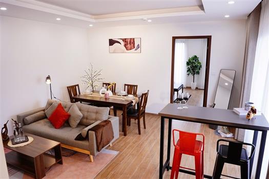Modern one bedroom apartment with spacious balcony at To Ngoc Van, Tay Ho