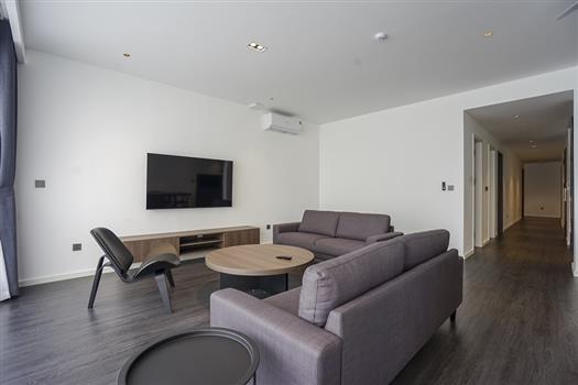 Luxurious 3 bedroom apartment with a spacious balcony in Tay Ho