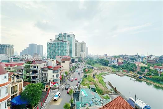Elegant 2-Bedroom Apartment with Wide Balcony & West Lake View – Peaceful Living in Tay Ho