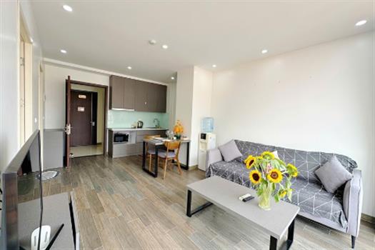 Elegant one bedroom apartment with large balcony in Tay Ho