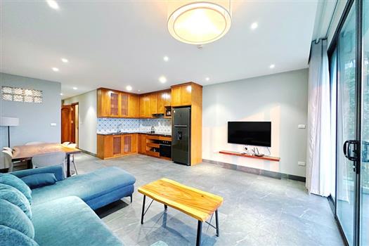 Elegant two bedroom apartment with stuning balcony at Au Co, Tay Ho