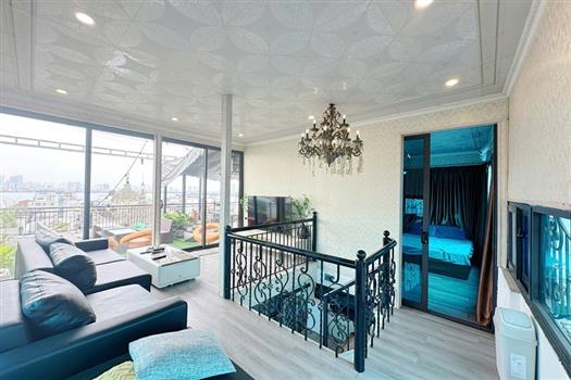 Magnificent four-bedroom apartment with beautiful rooftop in Tay Ho