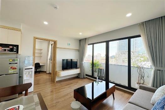 Modern one bedroom apartment with fully furnished in Ba Dinh