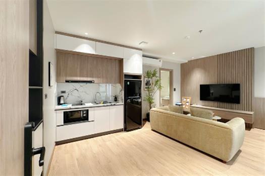 Japanese style studio apartment for rent in Tay Ho