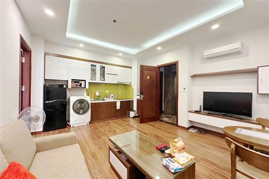 Cozy and airy one bedroom apartment for rent in Ba Dinh