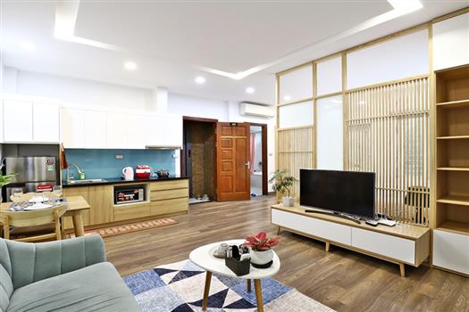 Japanese style stuido apartment for rent in Ba Dinh