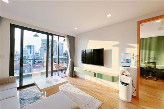 Airy & Natural Light  apartment with large balcony in Tay Ho