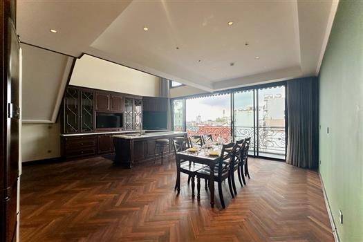 Luxurious 4-Bedroom Duplex with Neo-Classical Design in Tay Ho